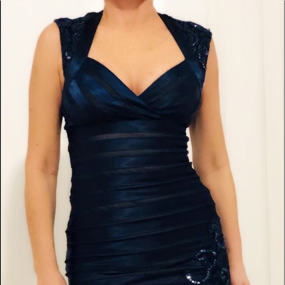 Dresses & Skirts - Navy Blue Cocktail Dress.